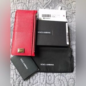 Dolce and Cabbana compact wallet